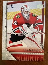 20-21 UD Extended Hockey Retro Tribute Rookies T-89 Kevin Lankinen