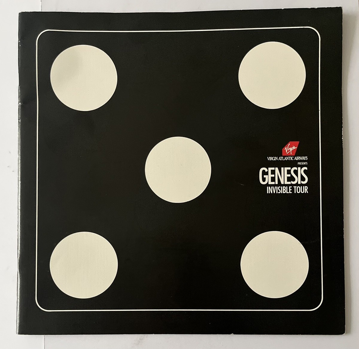 Genesis 'Invisible Touch Tour' (1986) Original Concert Programme