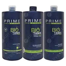 BIO TANIX PRIME PRO EXTREME Queratina Brasileira Kit 3 X 1L sem FORMOL.