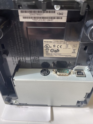 Toshiba TRST-A10 stampante a ricezione termica USB e seriale - Foto 4 di 5
