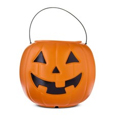 8 Halloween Plastic Jack O Lantern Blow Mold ...