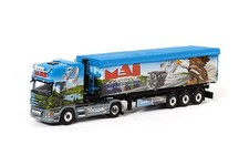 WSI 01-1223 1:50 Diecast Mai Logistik Scania R Topline w/Volume Tipper Trailer