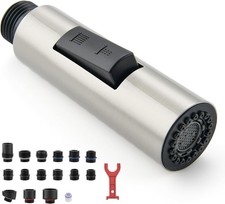 Metal Kitchen Faucet Head Replacement, 2-Mode Pull down Kitchen Faucet Spray Hea