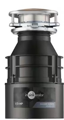 InSinkErator Badger 100 1/3 HP Continuous Feed Kitchen Garbage Disposal READ