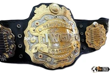 IWGP V4 Heavyweight Championship Title 4mm Zinc Replica Adult Size 4 Layers Belt
