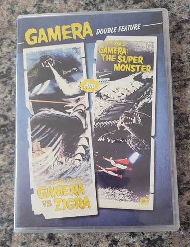Gamera vs Zigra & Gamera Super Monster 1971/1980 Shout Factory DVD W/Anatomy Pic