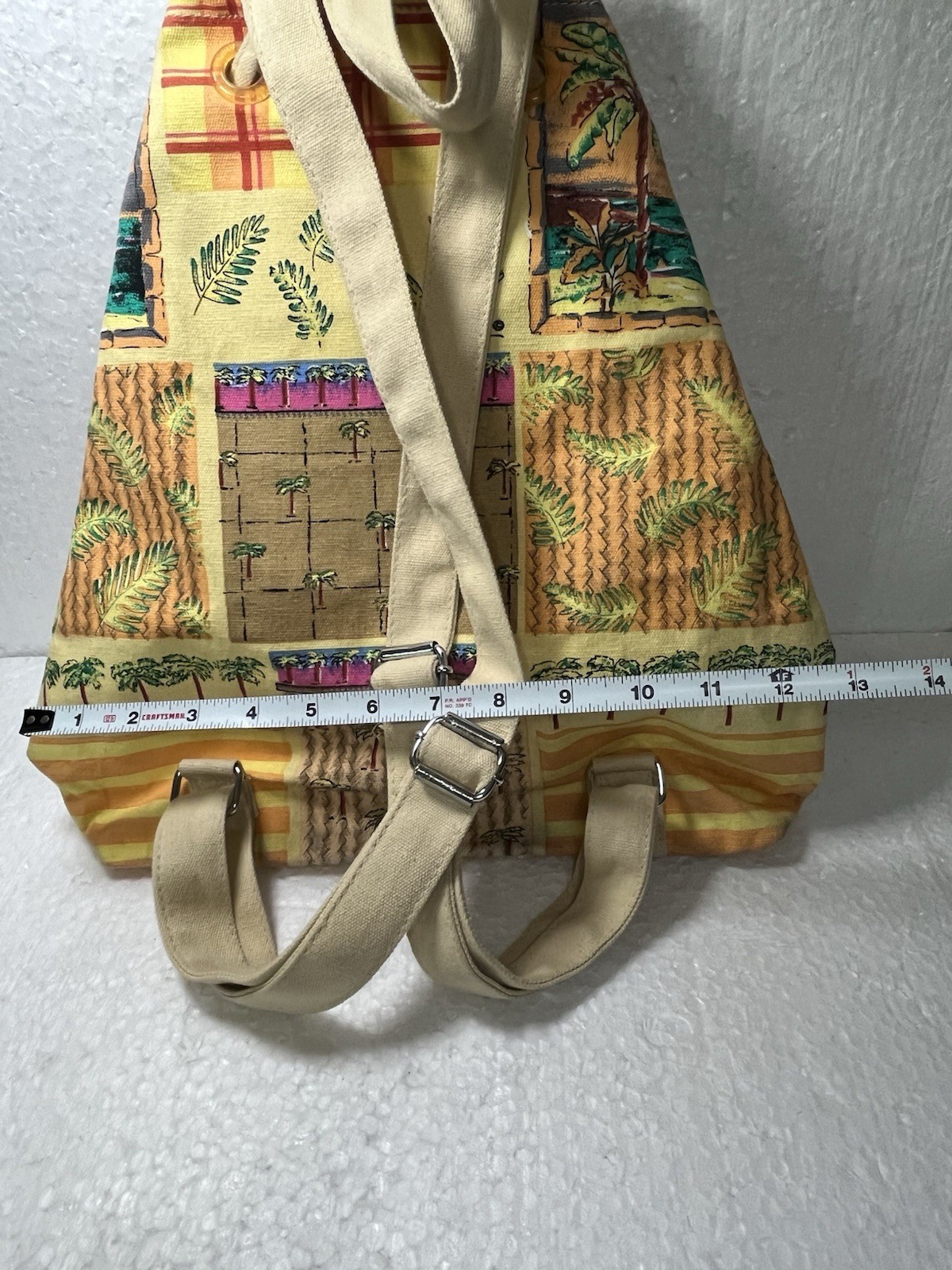 Sun N Sand Ormsby Canvas Draw String Backpack Bea… - image 8