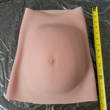 Silicone Fake Pregnant Belly Bump Tummy For Crossdresser Cosplayer Actor Props