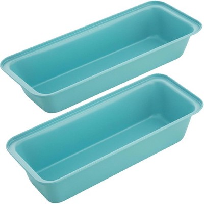 2-Pack 13 x 5 Inch Loaf Pan Nonstick Carbon Steel Bread Pan Baking Large