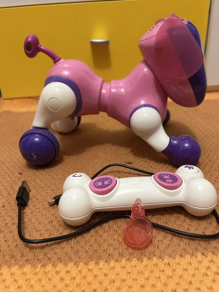 VTECH KIDIDOGGY PINK INTERAKTIVER DIGITAL-HUND  25 CM TOP Zustand - Bild 4 von 4