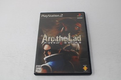 Arc the Lad: Twilight of the Spirits Sony Playstation 2 Japan Region Lock