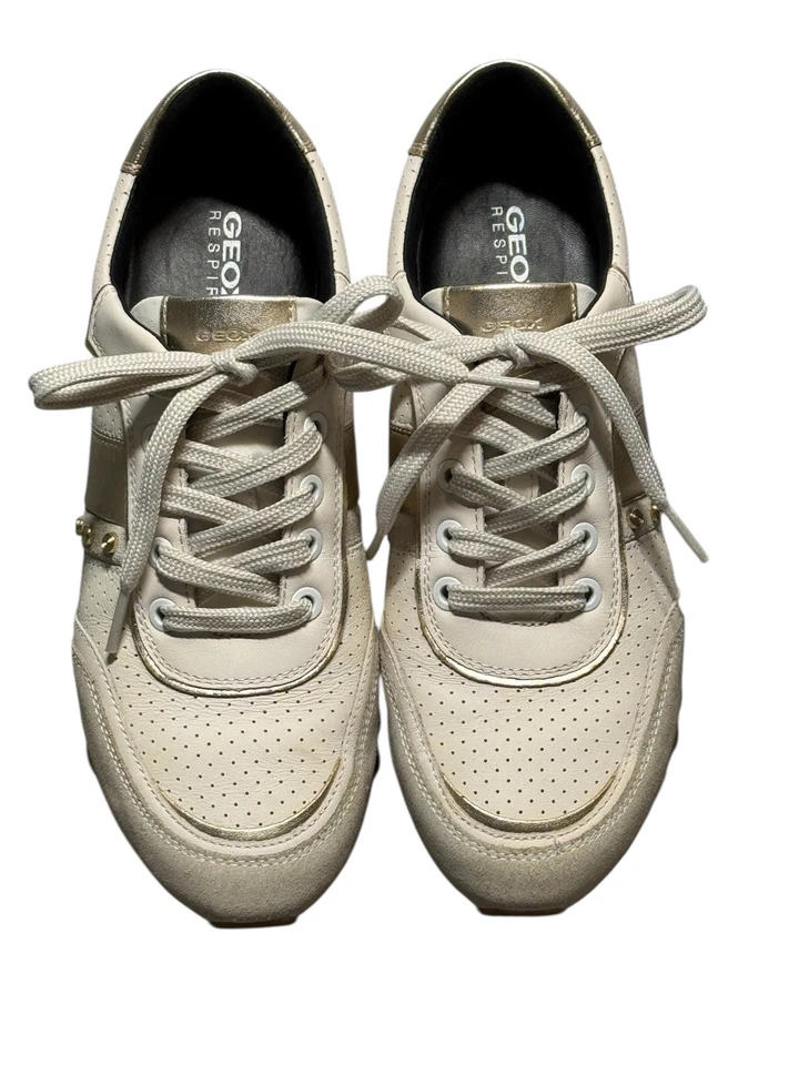 Zapatillas Mujer Geox Respira Hechas en Italia, Talla 8 Euro (38) Foto 2 de 4