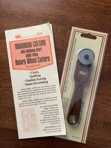 Vintage Dritz Wheel cutter Fabric Rotary Cutter