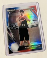 2021 Prizm Draft Picks - Alperen Sengun - Red White & Blue Rookie Prizm #42 RC