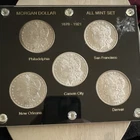 Morgan Dollar All Mint Set 1878-1921 Philadelphia San Francisco Carson City Sil…