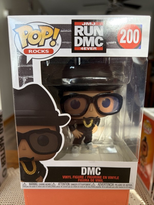 Funko Pop! Rocks Run DMC #200 Vaulted MIB Hip Hop DMC