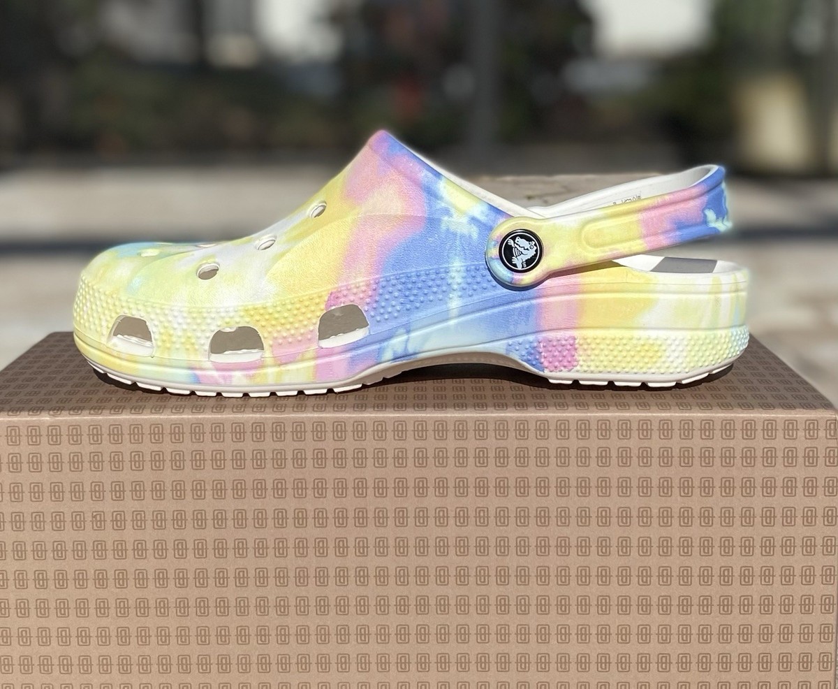 Crocs Baya Tie Dye Clogs Women