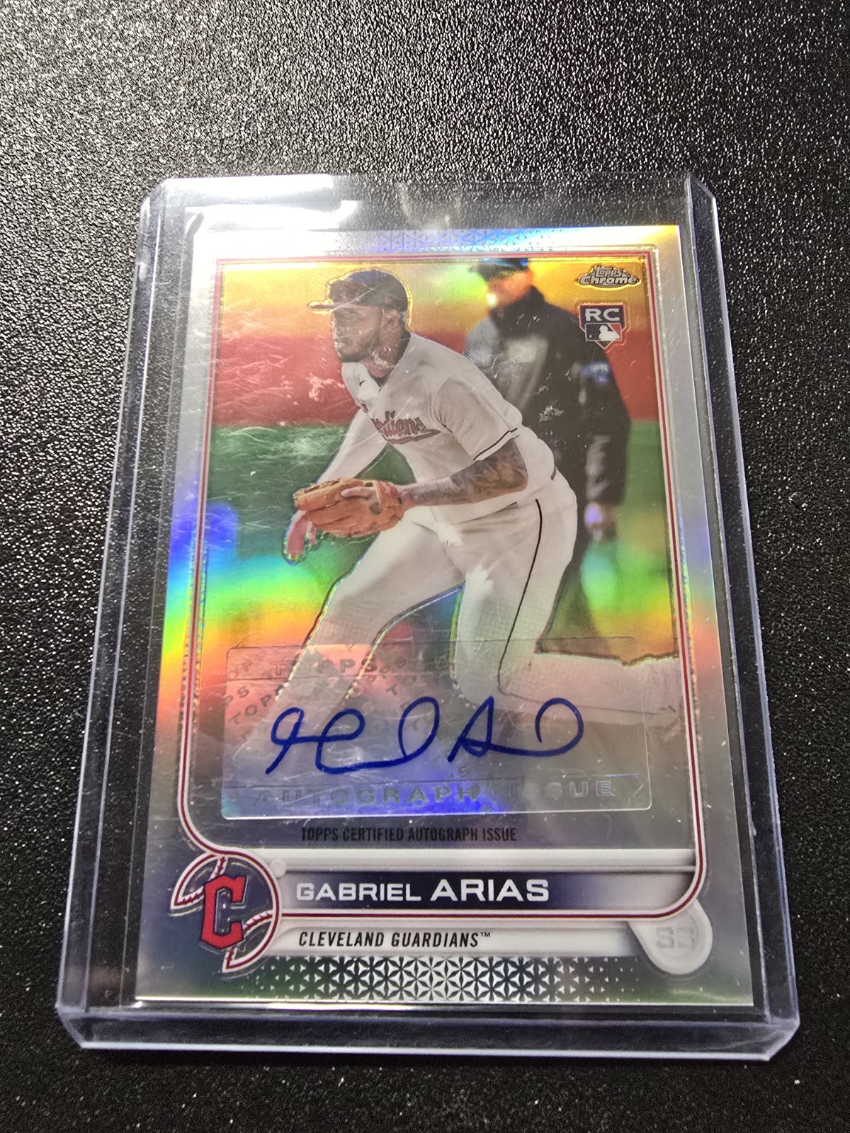 2022 Topps Chrome Update Series - Autographs Gabriel Arias #AC-GA (AU, RC)