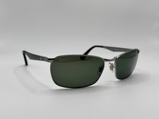 Ray Ban RB3534 004/58 Matte Gunmetal/G-15 Green Polarized Sunglasses READ DISCR