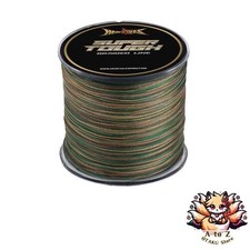 NEW Hercules PE Fishing Line 4-Strand Braid Camouflage Green 8lb 500yds 457m