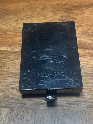 1 Microsoft 250GB Hard Drive Black 1451 For Xbox 360 S