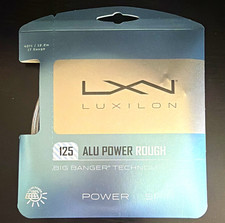 Luxilon ALU Power Rough 125 Tennis Racquet String Set 17 Gauge