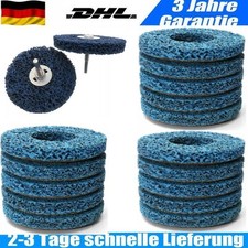 5-50 Stk.CSD Scheibe CBS Schleifscheibe Reinigungsscheibe 100mmX6mm Blau DHL