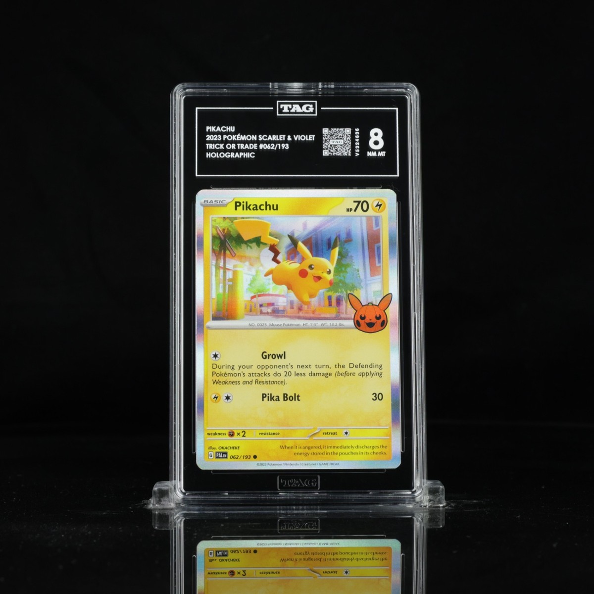 Pikachu 062/193 Trick or Trade Booster Bundle 2023 Holo for sale