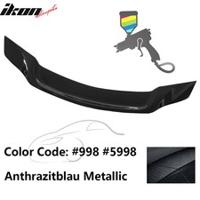 Fits 08-14 Benz W204 C-Class R Style Trunk Spoiler #998 Anthrazitblau Metallic
