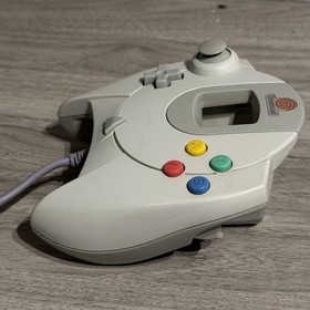 Sega Dreamcast HKT-3020 Console, Controller & VMU, For Parts/Repair*No Disc Read