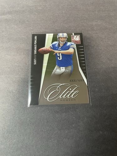 2009 Donruss Elite Matthew Stafford Elite Series Foil #MS-1 /499