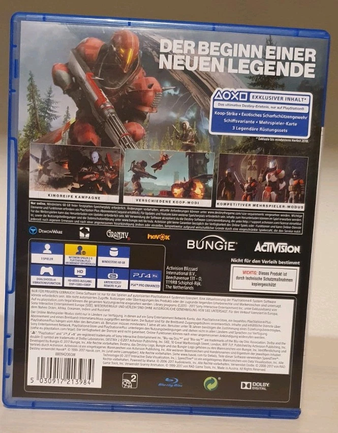 Destiny 2 – PlayStation 4 – gebraucht - Bild 3 von 4