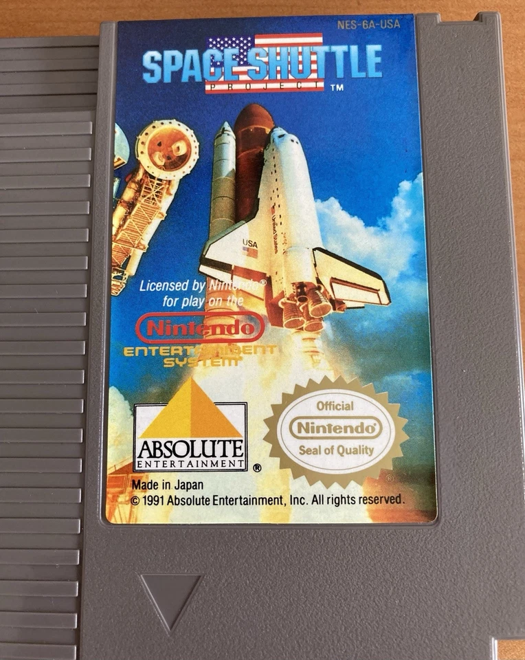 NES ~ SPACE SHUTTLE PROJECT ~ Nintendo Game NES-6A-USA Game Cart Only NTSC - Image 2 of 4
