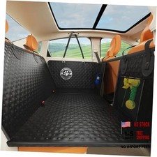 Dog Car Seat Cover for Back Seat,Upgraded PU Leather For Car/SUV/Small Truck