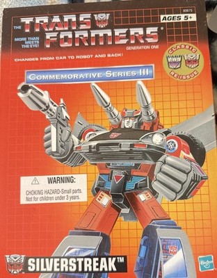 Transformers Generation One Commemorative Series III Silver-streak Action Figure