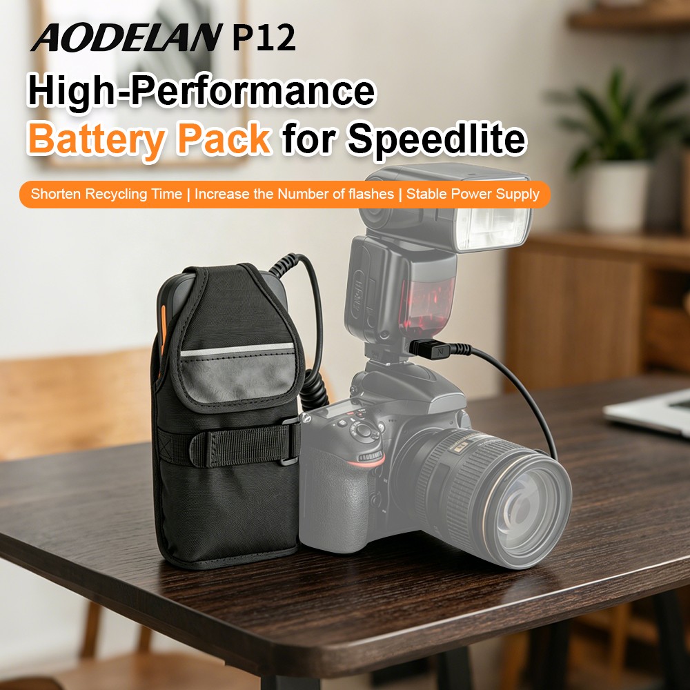 External Flash Battery Pack Speedlite Flash Power Bank For Canon