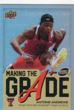 2025 UPPER DECK WORLD OF SPORTS V2 MAKING THE GRADE #MTG-AN ANTOINE ANDREWS