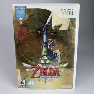 The Legend Of Zelda Skyward Sword Nintendo Wii Game Disc Manual No CD