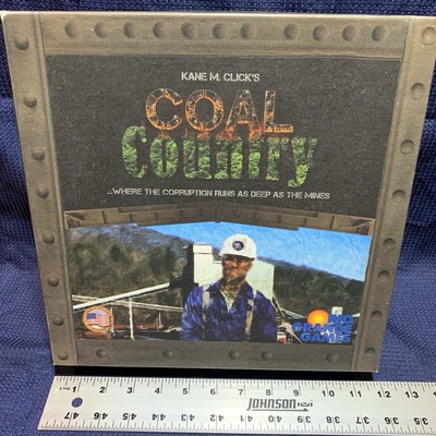 Coal Country Board Game - Rio Grande - Complete - Mining - Unique - Free Ship