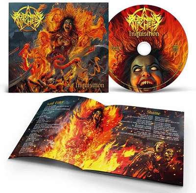 #ad Burning Witches Inquisition Used Very Good CD $16.66