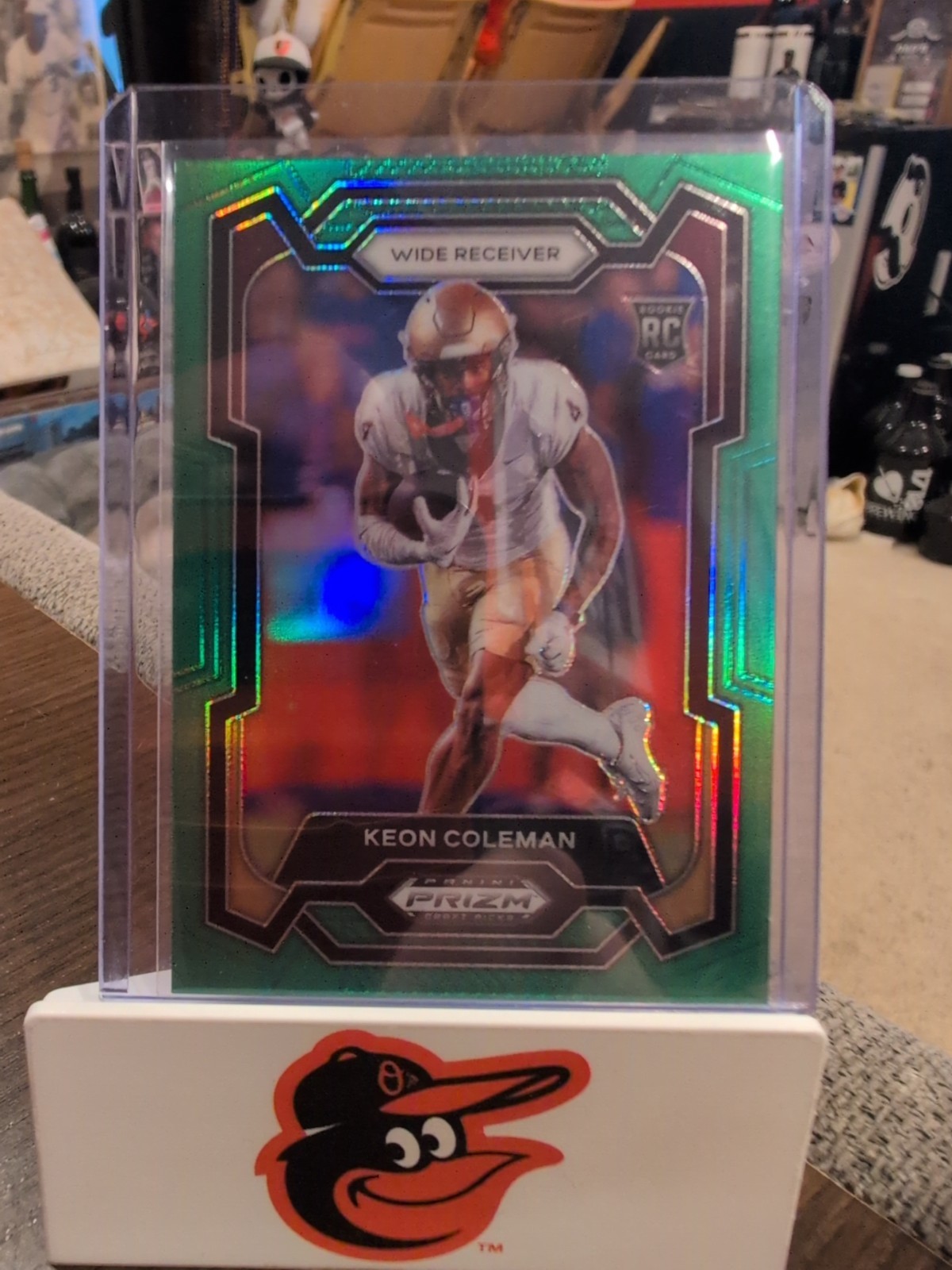 2024 Panini Prizm Draft Picks - Keon Coleman #120 Green Prizm (RC)