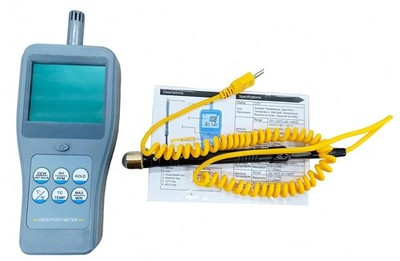 Thermocouple Dew Point Meter With 7 Parameters TP-202 Probe K-type -50~400°C