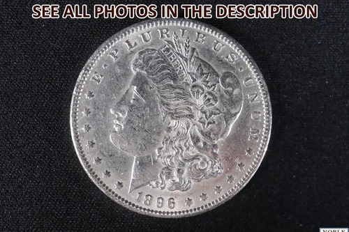 NobleSpirit Choice BU 1896 Morgan SILVER Dollar Nice Sheen