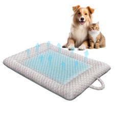 Pet Cooling Gel Pad, Cat/Dog Cooling Bed with Non-Toxic Solid Gel Inside, Sel...