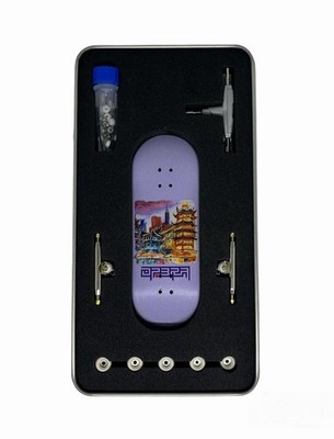 LEEFAI Pro Fingerboard Complete Set Up 34 * 96mm-Maples Wood Deck UV Printing...