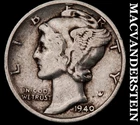 1940-D Mercury Dime- Silver- Scarce Better Date- No Reserve #K2093
