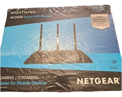 NETGEAR Nighthawk AC2600 Smart WiFi Router (R7450) Open Box Unused