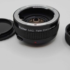 Vivitar MC Tele Converter 2X-22 for Pentax K PK Mount Lens Made in Japan
