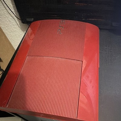Sony PlayStation 3 PS3 Red Console 500GB Wi-Fi HDMI 1080p NTSC-U/C CECH-4001C