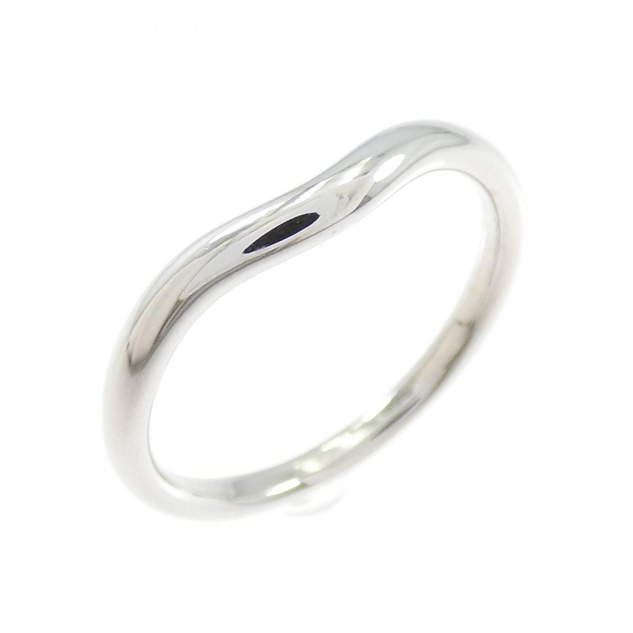 Authentic TIFFANY&Co. Curved Ring #260-008-073-8435